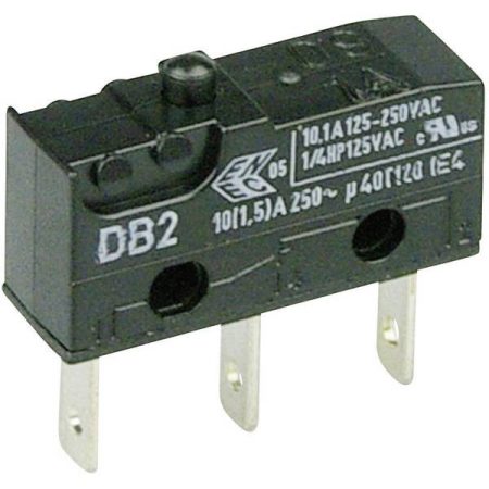 ZF Microinterruttore DB2C-B1AA 250 V/AC 10 A 1 x On / (On) Momentaneo 1 pz.
