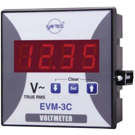 ENTES® EVM-3-96 strumento da pannello voltmetro a 3 fasi