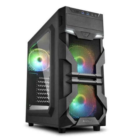 Case computer desktop ATX Sharkoon 4044951026869 Nero