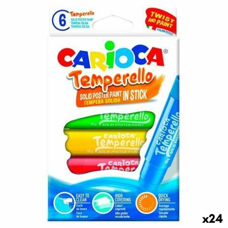 Tempere Carioca Temperello 6 Pezzi (24 Unità)