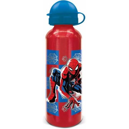 Bottiglia Spiderman Arachnid Grid 530 ml Alluminio