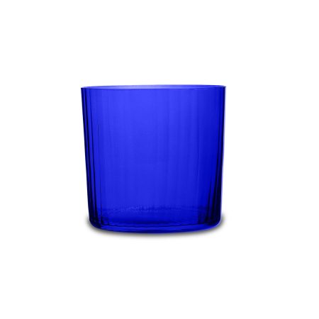 Bicchiere Bohemia Crystal Optic Azzurro Vetro 350 ml (6 Unità)