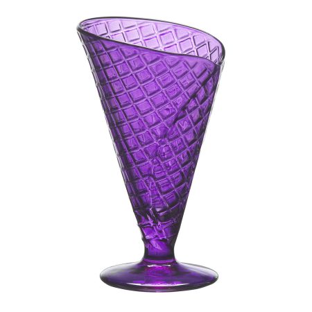 Coppa per Gelati e Frullati Gelato Violetta Vetro 210 ml (6 Unità)