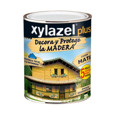 Lasur Xylazel Plus Decora 750 ml Mat Pino Tea Made in Italy Global Shipping