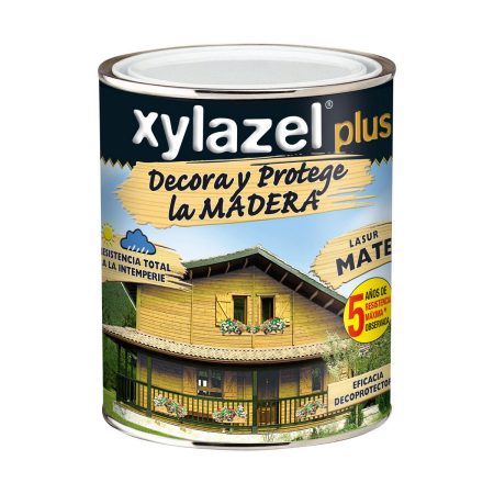 Lasur Xylazel Plus Decora Mogano 750 ml Mat Made in Italy Global Shipping