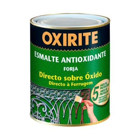 Smalto antiossidante OXIRITE 5397894 Forjare Nero 750 ml Made in Italy Global Shipping