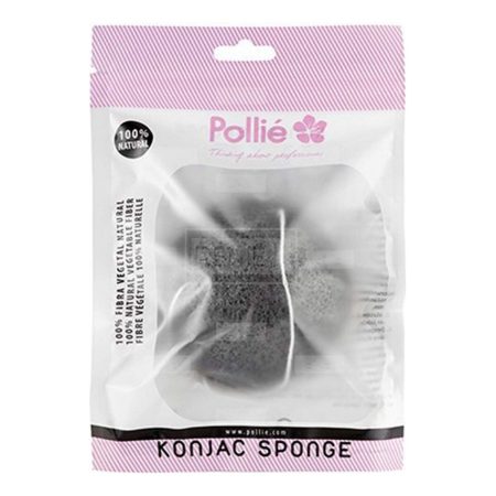 Spugna per il Corpo Eurostil KONJAC CARBON Naturale Carbone Made in Italy Global Shipping