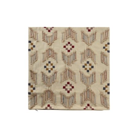 Fodera per cuscino DKD Home Decor Beige 50 x 1 x 50 cm Made in Italy Global Shipping
