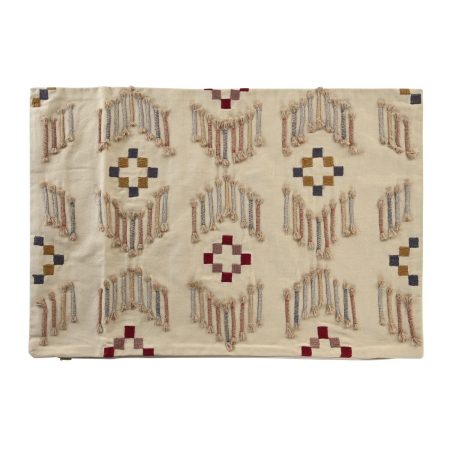 Fodera per cuscino DKD Home Decor 60 x 1 x 40 cm Beige Made in Italy Global Shipping