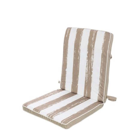 Cuscino per sedie Righe 90 x 40 x 4 cm Beige Made in Italy Global Shipping