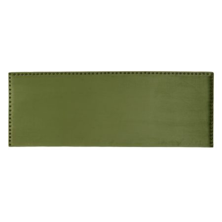 Testiera del Letto 160 x 6 x 60 cm Tessuto Sintetico Verde Made in Italy Global Shipping
