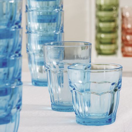 Bicchiere Bormioli Rocco Rock Bar Azzurro Vetro 270 ml (24 Unità)