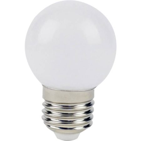 LightMe LM85249 LED (monocolore) ERP G (A - G) E27 Forma di goccia 0.5 W = 9 W Bianco caldo (Ø x L) 45 mm x 68 mm 1 pz.