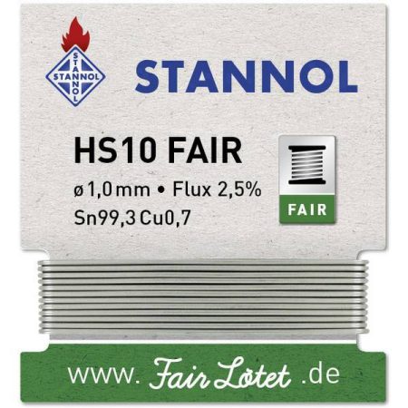 Stannol HS10-Fair Stagno per saldatura Avvolgimento Sn99