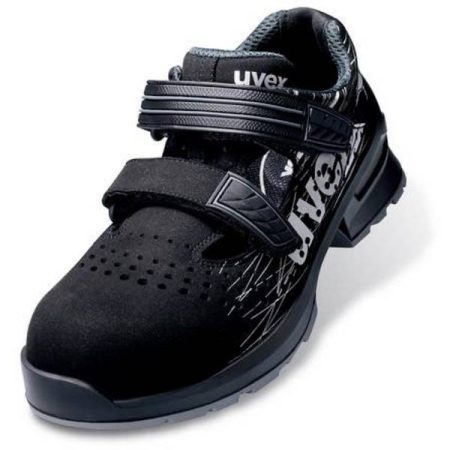 Uvex 1 print 6550839 Sandali di sicurezza ESD S1 Taglia delle scarpe (EU): 39 Nero 1 Paio/a