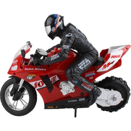 2436324 Stunt motorcycle 1:6 Motomodello per principianti Motociclo incl. Batteria e cavo di ricarica