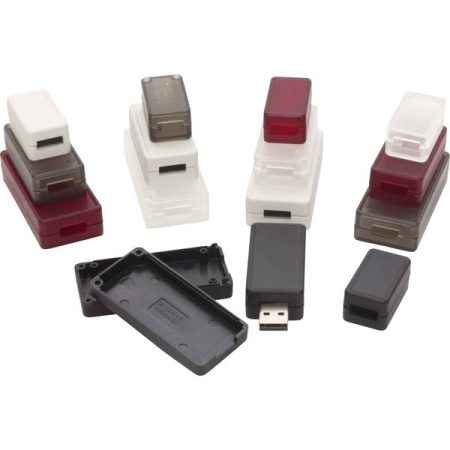 Hammond Electronics 1551USB3TRD Contenitore USB 65 x 30 x 15.5 ABS Trasparente