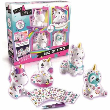 Gioco Fai-da-te Canal Toys DIY Deco x4 Set di adesivi