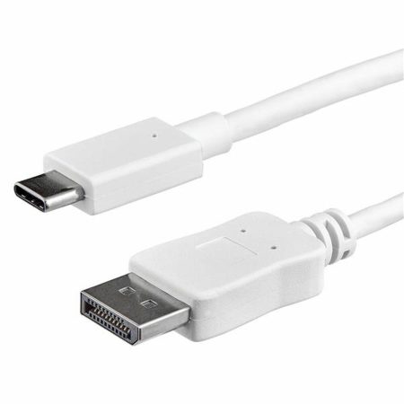 Adattatore USB C con DisplayPort Startech CDP2DPMM1MW Bianco 1 m