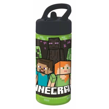 Bottiglia Minecraft 410 ml polipropilene