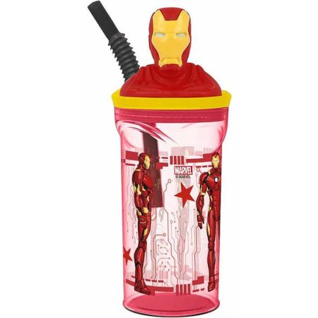 Bottiglia d'acqua The Avengers Iron Man Plastica 360 ml