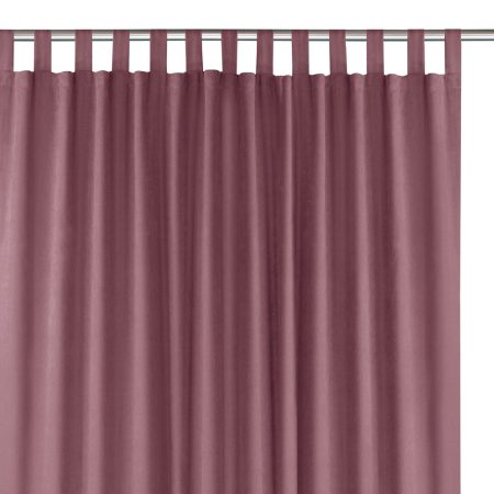 Tenda  MILANA colore lilla stile classico bretelle per tende 10 cm ciniglia 220x245 homede