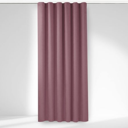 Tenda  MILANA colore lilla stile classico nastro aggrappa tende wawe trasparente 7 cm ciniglia 140x245 homede