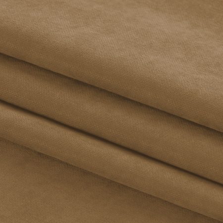 Tenda  MILANA colore marrone chiaro stile classico tubo infila tende 5cm ciniglia 560x245 homede