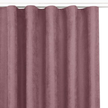 Tenda  MILANA colore rosa stile classico nastro aggrappa tende wawe trasparente 7 cm ciniglia 140x270 homede
