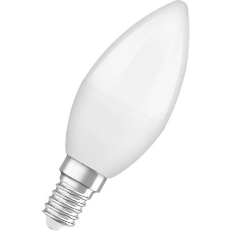 OSRAM 4058075429680 LED (monocolore) ERP F (A - G) E14 Forma di candela 4.9 W = 40 W Bianco neutro (Ø x L) 37 mm x 100