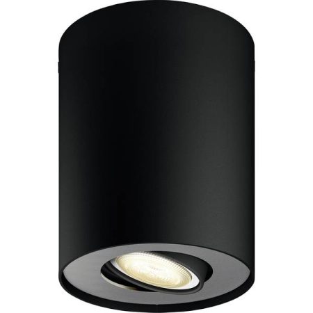 Philips Lighting Hue Faretto a soffitto LED 871951433852400 Hue White Amb. Pillar Spot 1 flg. schwarz 350lm Erweiterung