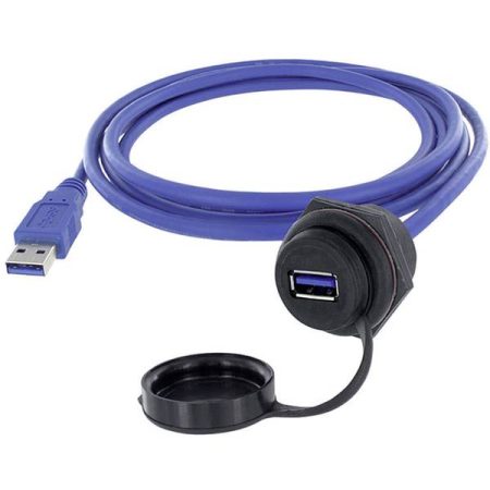 Connettore femmina USB 3.0 di tipo A Presa con telaio di montaggio 1310-1025-03 M30 1310-1025-03 encitech Contenuto: 1