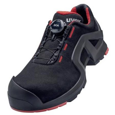 Uvex 6567 6567245 Scarpe di sicurezza S3 Taglia delle scarpe (EU): 45 Nero/Rosso 1 Paio/a