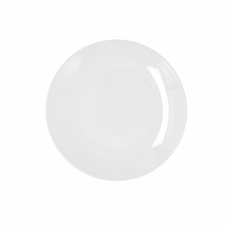 Piatto da pranzo Bidasoa Glacial Coupe Bianco Ceramica Ø 21 cm (6 Unità) (Pack 6x)