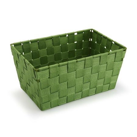 Cestino Versa Grande Verde scuro Tessile 20 x 15 x 30 cm Made in Italy Global Shipping