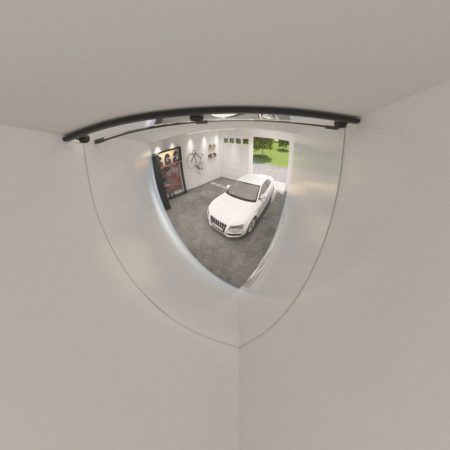 Specchi Quarto di Cupola per Traffico 2 pz Ø80 cm in Acrilico