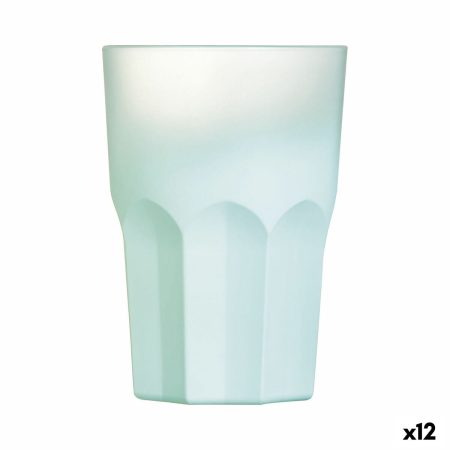 Bicchiere Luminarc Summer Pop Turchese Vetro 12 Unità 400 ml