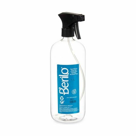 Bottiglia per nebulizzare Nero Trasparente Plastica 1 L (12 Unità)