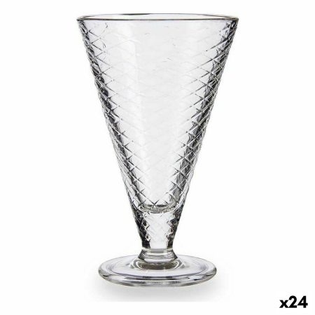 Coppa per Gelati e Frullati Trasparente Vetro 340 ml (24 Unità)
