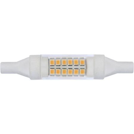 LightMe LM85152 LED (monocolore) ERP D (A - G) R7s A forma tubolare 5 W Bianco caldo (Ø x L) 15 mm x 78 mm 1 pz.