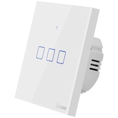 Sonoff Wi-Fi Interruttore a parete T1EU3C-TX