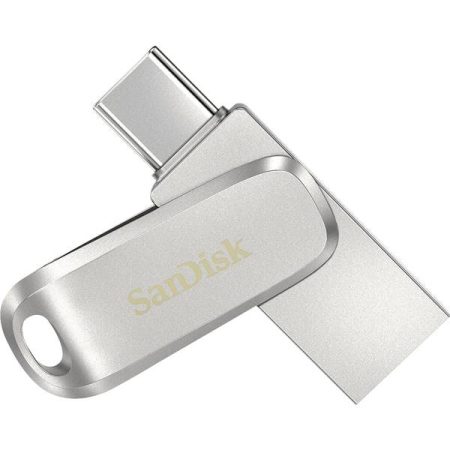 SanDisk Ultra Dual Luxe Memoria ausiliaria USB per Smartphone e Tablet Argento 1 TB USB-C™ USB 3.1 (Gen 1)