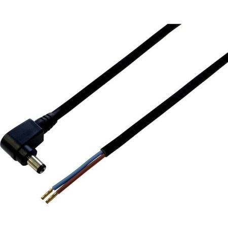 BKL Electronic 075171 Cavo per bassa tensione Spina a bassa tensione - Estremità aperta 5.50 mm 2.50 mm 0.50 m 1 pz.