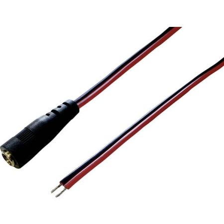 BKL Electronic 075161 Cavo per bassa tensione - 5.50 mm 2.10 mm 1.00 m 1 pz.