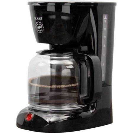 SOGO Human Technology Drip 15 Macchina per il caffè Nero Capacità tazze=15 Caraffa in vetro