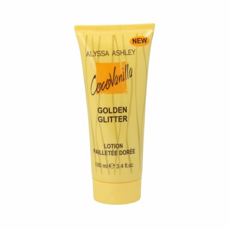 Lozione per il Corpo Sparkling Glamour Coco Vanilla Golden Gliter Alyssa Ashley 463 100 ml