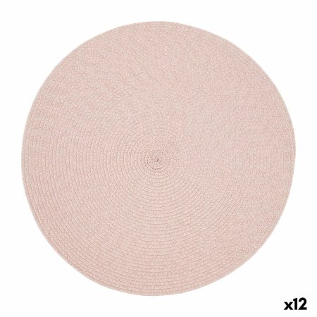 Tovaglietta Singola Quid Vita Peoni Rosa Plastica 38 cm (Pack 12x)