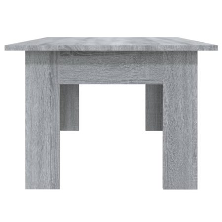 Tavolino da Salotto Grigio Sonoma 100x60x42cm Legno Multistrato