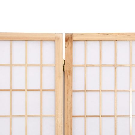 Divisorio Pieghevole 4 Pannelli Stile Giapponese 160x170 cm