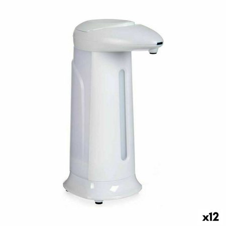 Dispenser per Sapone Automatico con Sensore Bianco ABS 350 ml (12 Unità) Made in Italy Global Shipping